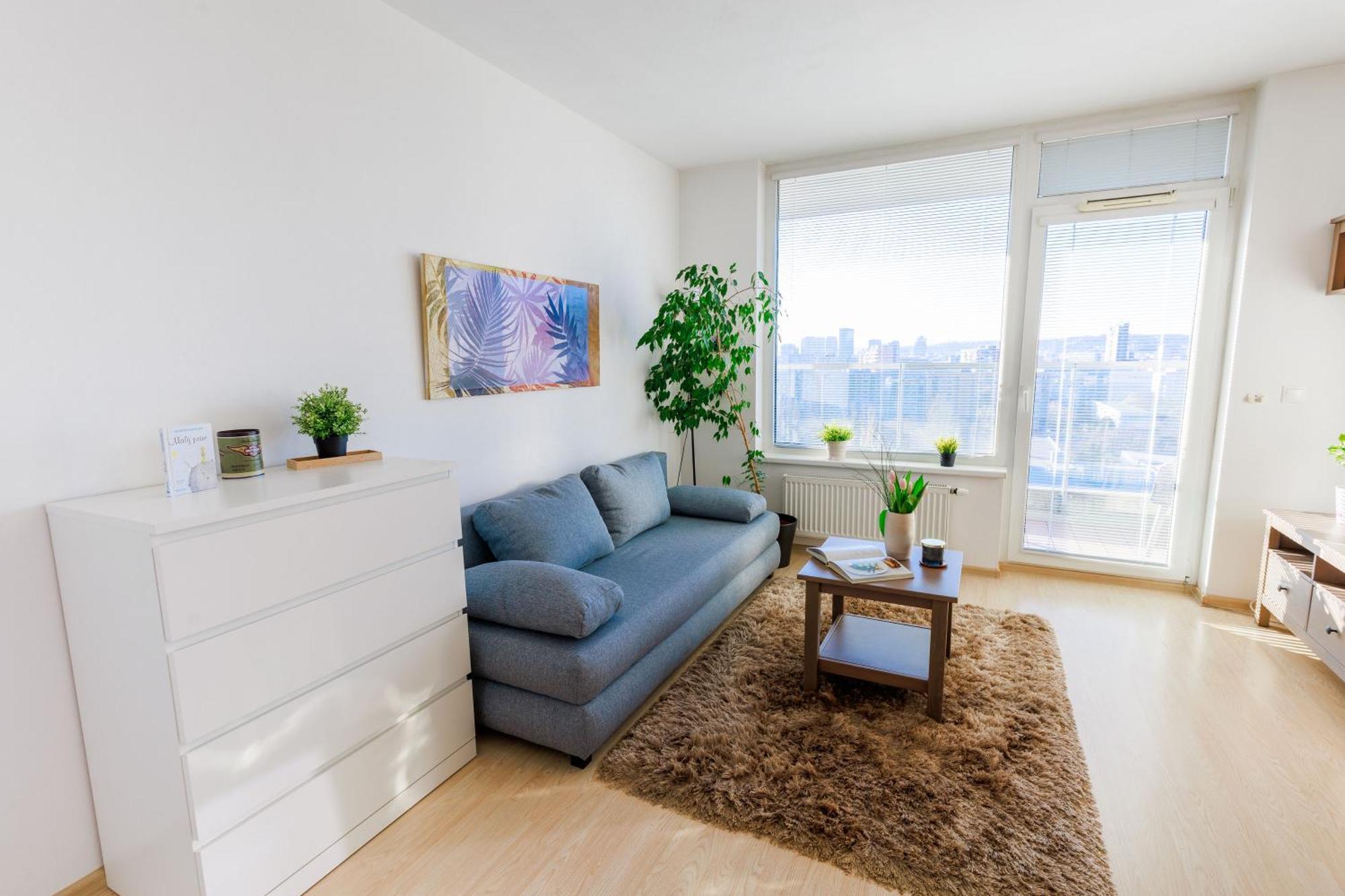 Sunny Apartment With Amazing Terrace On The 13Th Floor Near City Center Bratislava Eksteriør bilde